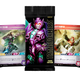 Just a few of the Transformers cards coming in Wizard’s new TCG.